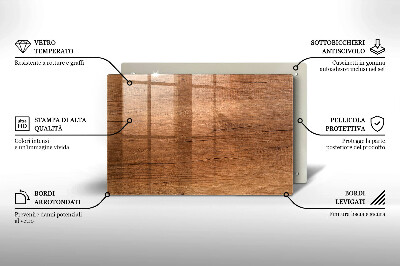 Base para velas de cemitério Textura de madeira