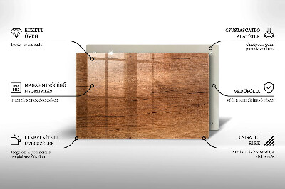 Base para velas de cemitério Textura de madeira