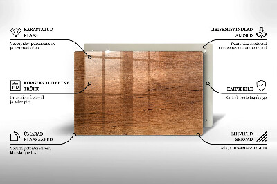 Base para velas de cemitério Textura de madeira