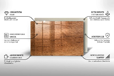 Base para velas de cemitério Textura de madeira