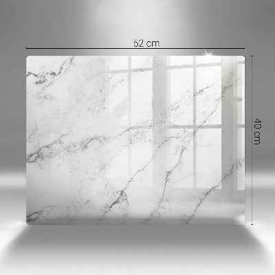 Base para velas de cemitério Textura de mármore elegante