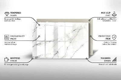 Base para velas de cemitério Textura de mármore elegante