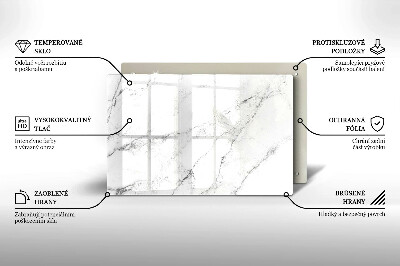 Base para velas de cemitério Textura de mármore elegante