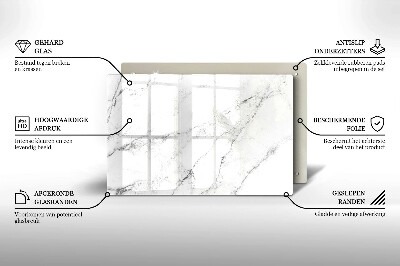 Base para velas de cemitério Textura de mármore elegante