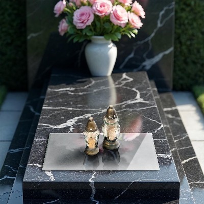 Base para velas de cemitério Fundo de textura de concreto