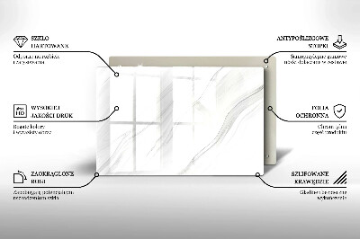 Base para velas de cemitério Mármore delicado