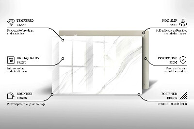 Base para velas de cemitério Mármore delicado