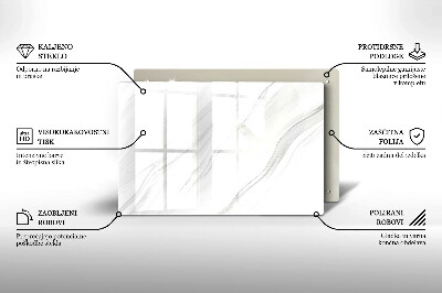 Base para velas de cemitério Mármore delicado
