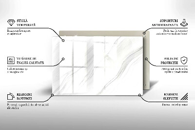 Base para velas de cemitério Mármore delicado