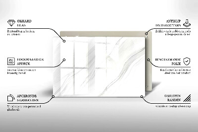 Base para velas de cemitério Mármore delicado
