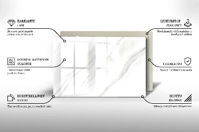 Base para velas de cemitério Mármore delicado