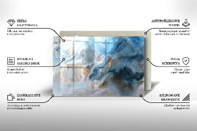 Base para velas de cemitério Textura de mármore