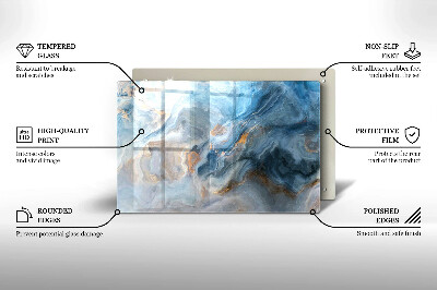 Base para velas de cemitério Textura de mármore