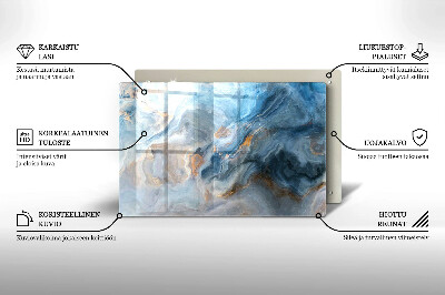 Base para velas de cemitério Textura de mármore