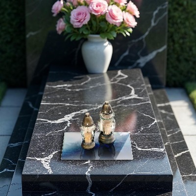 Base para velas de cemitério Fundo abstrato