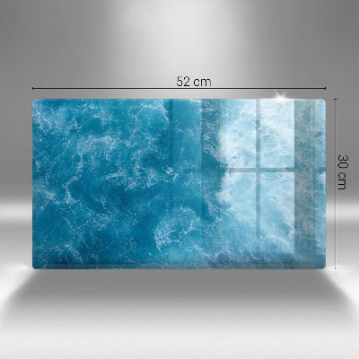 Base para velas de cemitério Água azul