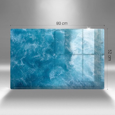 Base para velas de cemitério Água azul