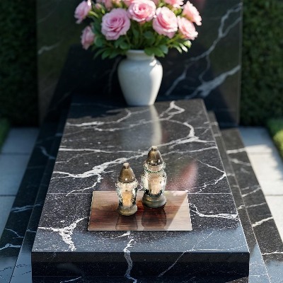 Base para velas de cemitério Textura de placa de madeira