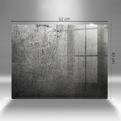 Base para velas de cemitério Textura metálica