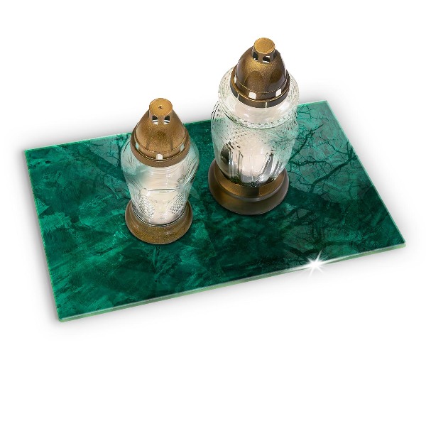 Base para velas de cemitério Textura de fundo de pedra