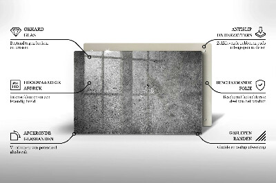 Base para velas de cemitério Textura de pedra de concreto