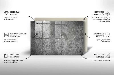 Base para velas de cemitério Textura de pedra de concreto