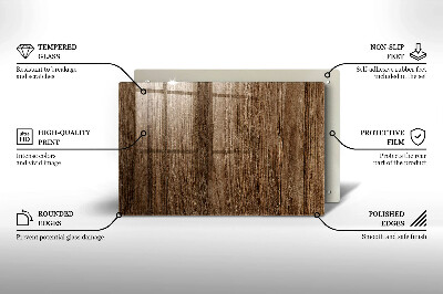 Base para velas de cemitério Textura de madeira