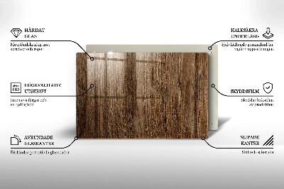 Base para velas de cemitério Textura de madeira