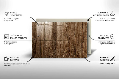 Base para velas de cemitério Textura de madeira