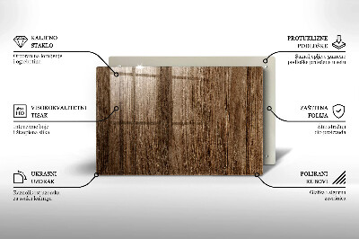 Base para velas de cemitério Textura de madeira