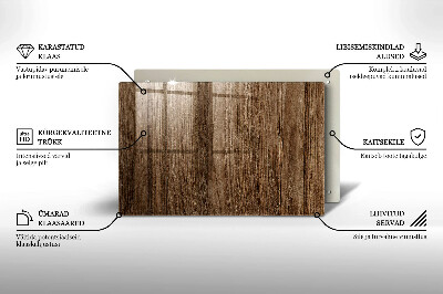 Base para velas de cemitério Textura de madeira