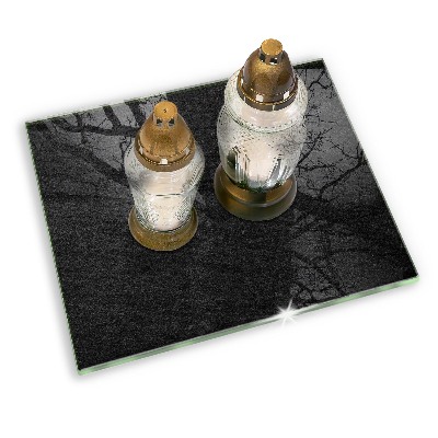 Base para velas de cemitério textura da rocha