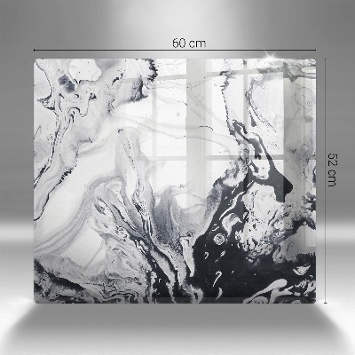 Base para velas de cemitério Abstração de tinta