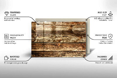 Base para velas de cemitério Textura de prancha de madeira