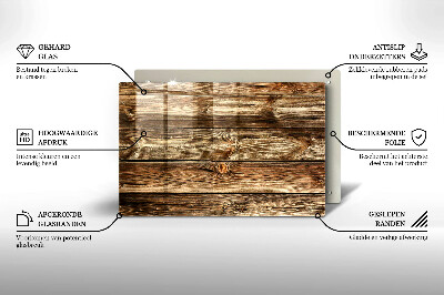 Base para velas de cemitério Textura de prancha de madeira