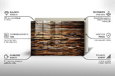 Base para velas de cemitério Textura de madeira