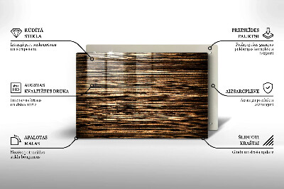 Base para velas de cemitério Textura de madeira