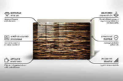 Base para velas de cemitério Textura de madeira