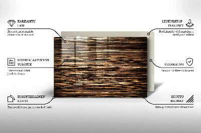Base para velas de cemitério Textura de madeira