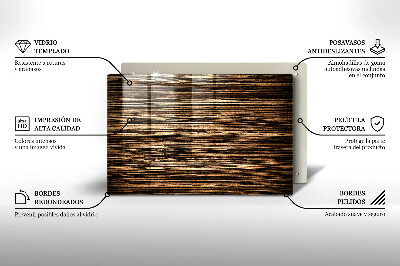 Base para velas de cemitério Textura de madeira