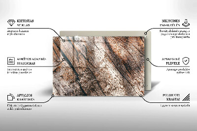 Base para velas de cemitério Estrutura de madeira