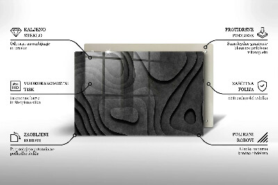 Base para velas de cemitério Formas de pedra 3D