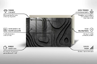 Base para velas de cemitério Formas de pedra 3D