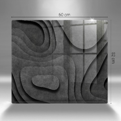 Base para velas de cemitério Formas de pedra 3D