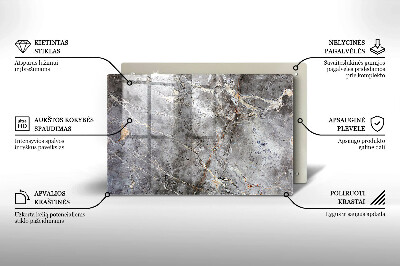 Base para velas de cemitério Textura de pedra