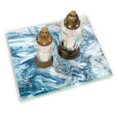 Base para velas de cemitério Estrutura com ouro