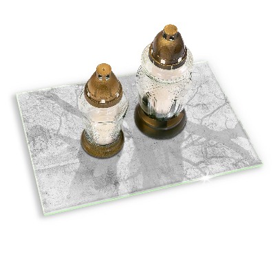 Base para velas de cemitério Textura de concreto