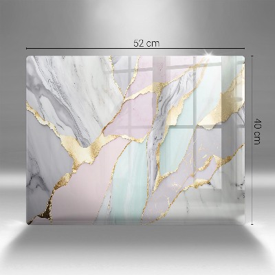 Base para velas de cemitério Mármore pastel