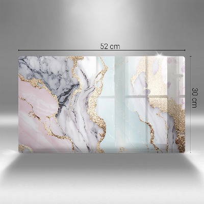 Base para velas de cemitério Mármore pastel