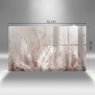 Base para velas de cemitério Vegetação de folhagem boho